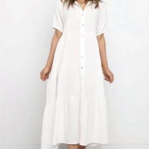 Petal & Pup Wabash Dress - White